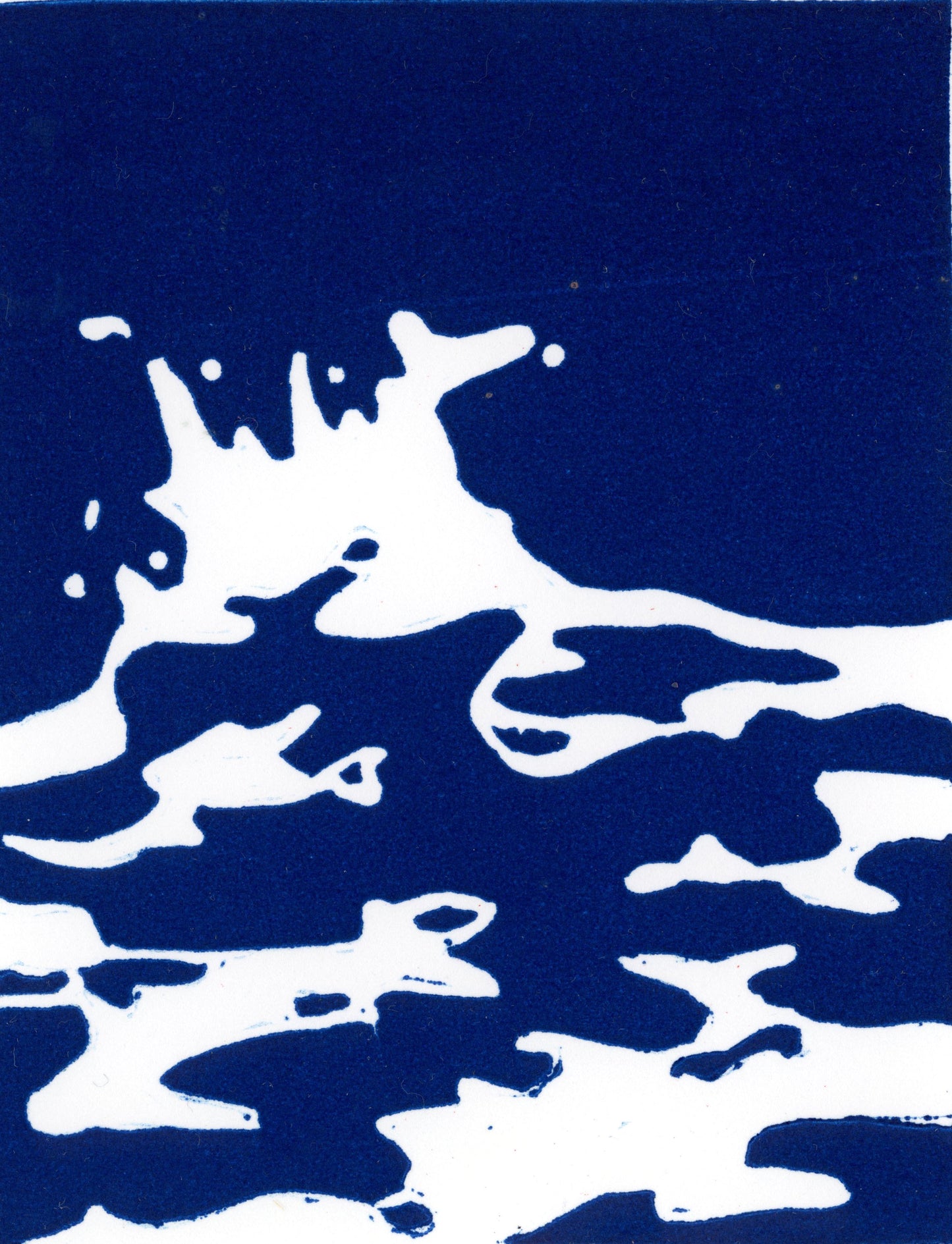 Print: Blue Wave I